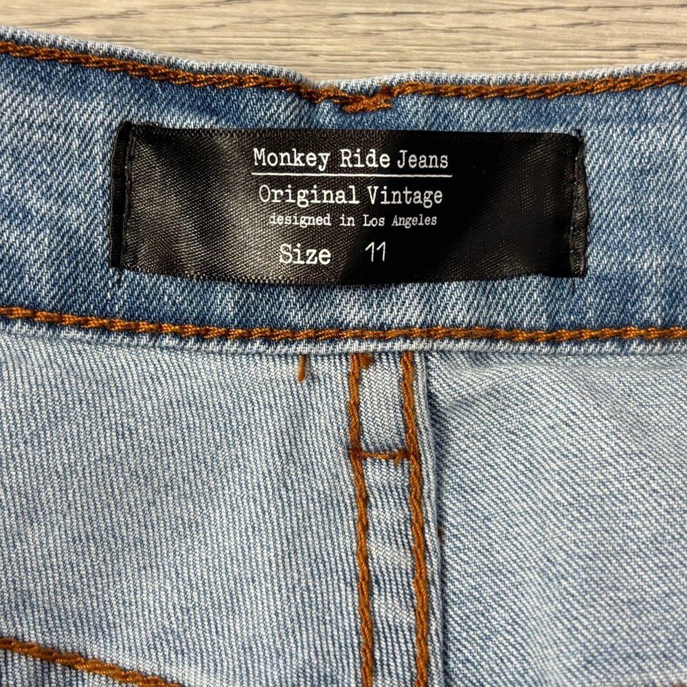 Monkey Ride Jeans Original‎ Vintage - size 11 NWT - Picture 4 of 10